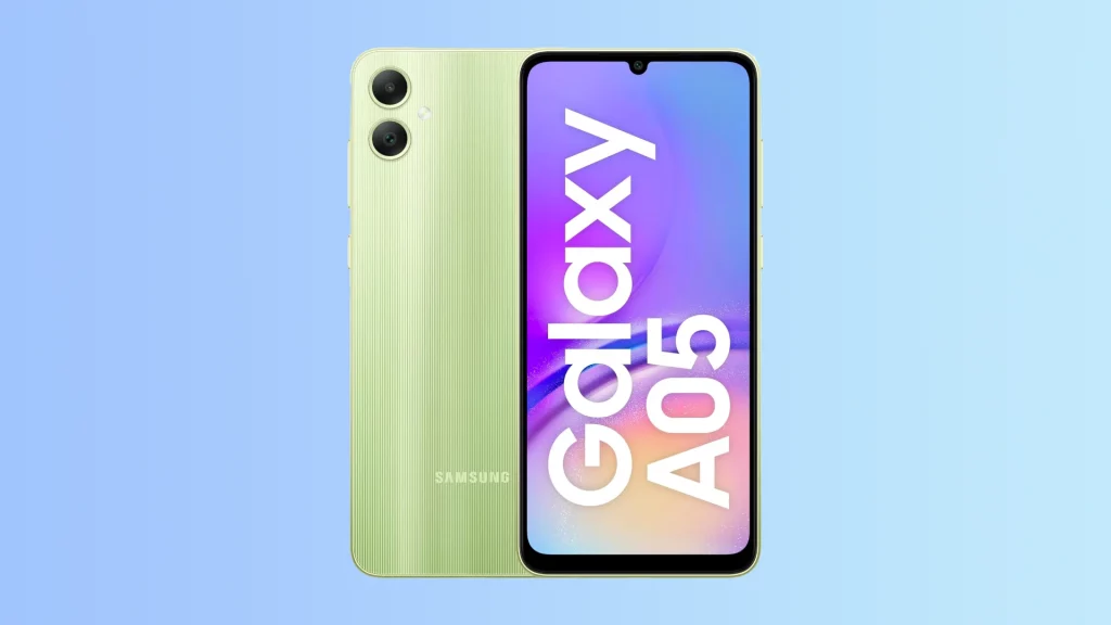 Samsung Galaxy A05 Lime Green