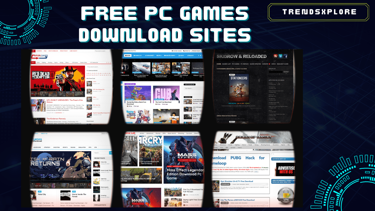 8 Top Free PC Games Download Sites (2025) Trends Xplore